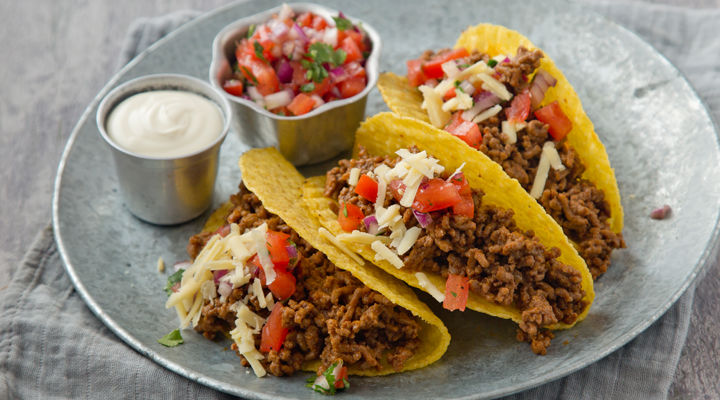 Freshly made mince taco sea of conquest