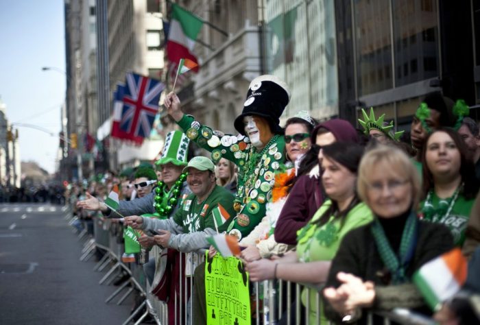 St parade patrick ireland saint patricks dublin celebrated